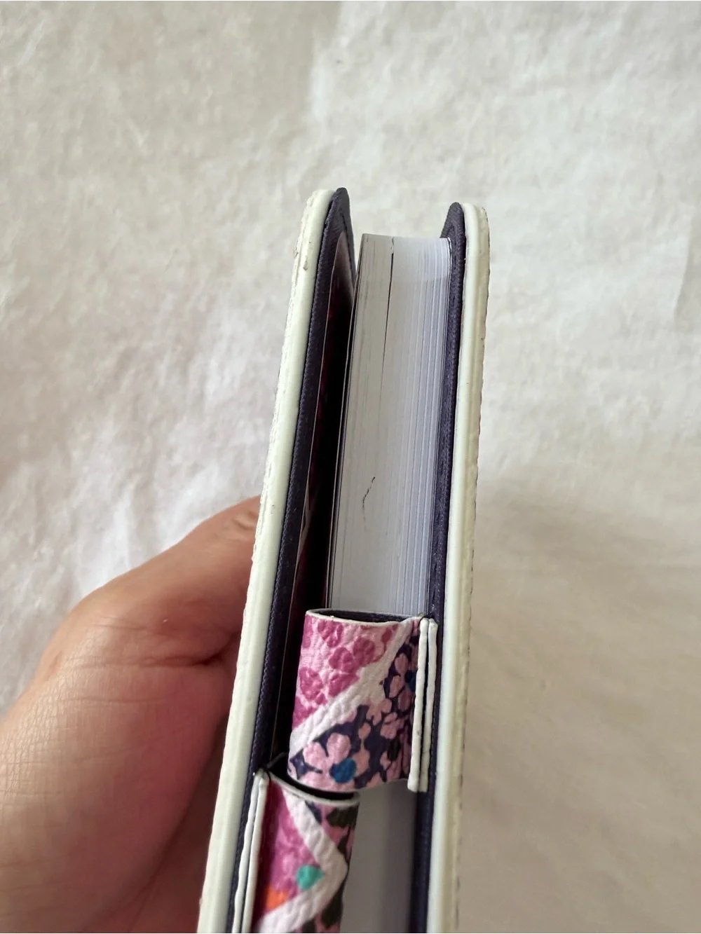 Vera Bradley | Modern Medley Pink Small Journal Gold Pen Set | Florals Ditsy